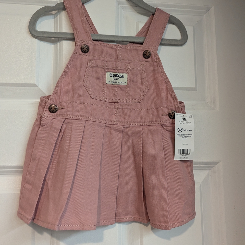 OshKosh B'gosh Dusty Pink Kids Overalls